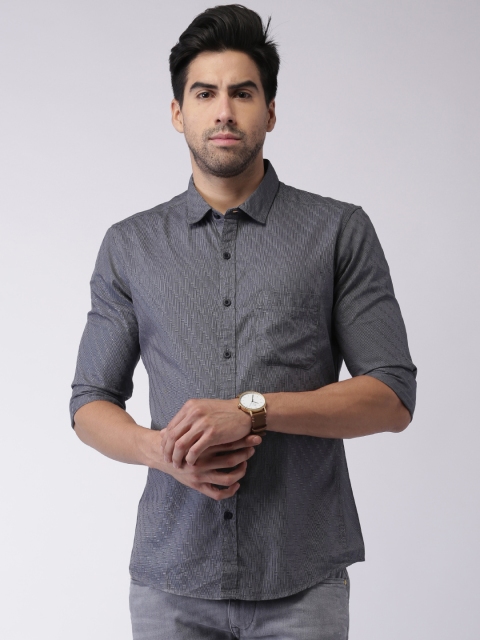 

HRX by Hrithik Roshan Signature Grey Casual Shirt