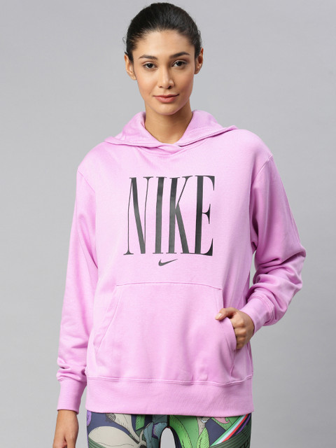 

Nike Women Lavender Printed Pullover Sweater