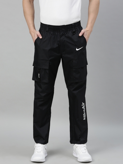 

Nike Men Black Solid AS M NSW AIR PANT REPEL Track Pants