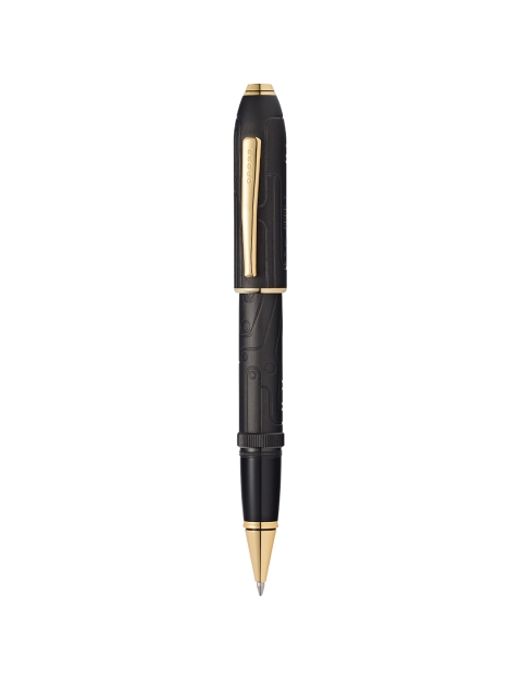 

Cross Black & Gold-Toned Rolling Ball Pen With Gift Box
