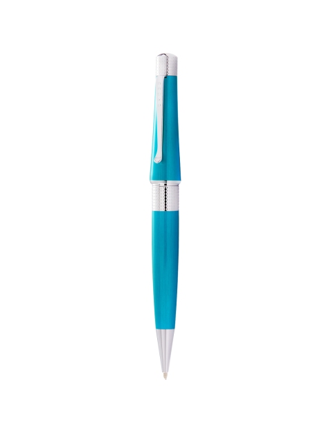 

Cross Teal & Silver-Toned Ball Pen Beverly Lacquer With Chrome Appointments With Gift Box