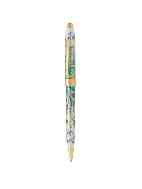 

Cross Green & Gold-Toned Botanica DayLily Printed Ballpoint Pen With Gift Box