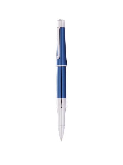 

Cross Blue & Silver-Toned Rolling Ball Pen With Gift Box