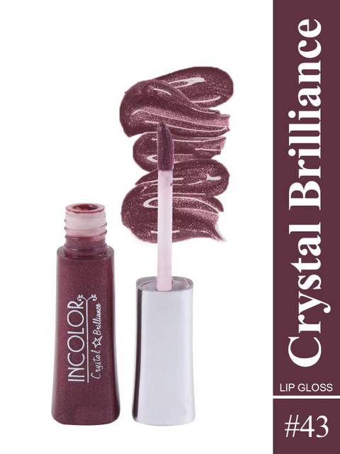 

Incolor Women Maroon Crystal Brilliance Lipgloss 43