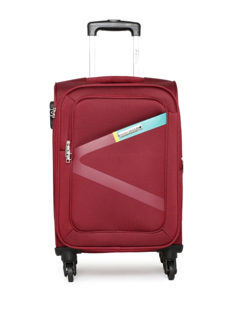 

Safari Unisex Red Greater Small Trolley Bag