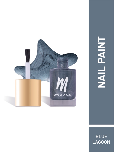 

MyGlamm Wandurlust Matt Chrome Nail Paint - Blue Lagoon