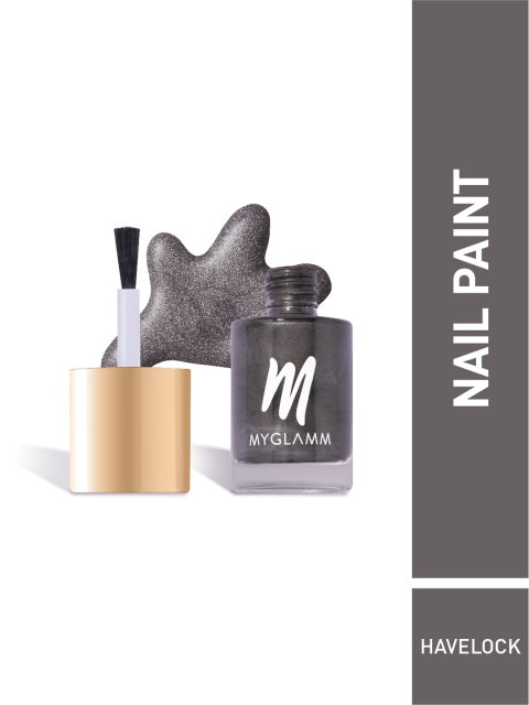 

Myglamm Wandurlust Matt Chrome Nail Paint Havelock, Grey