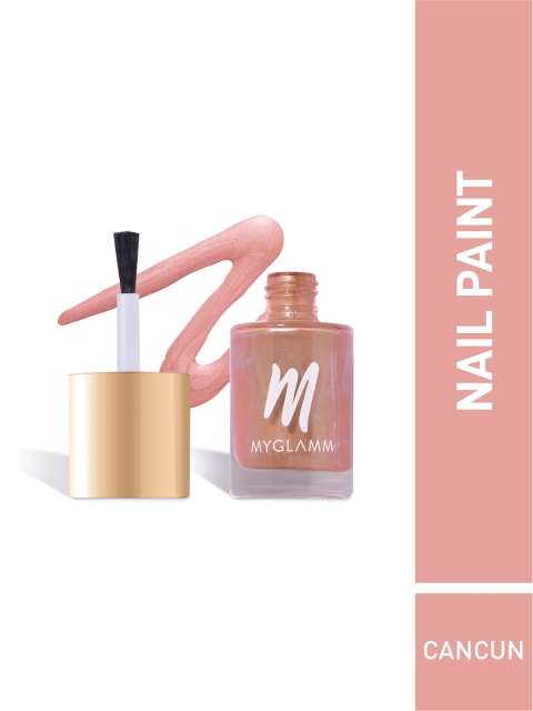 

MyGlamm Wandurlust Matt Chrome Nail Paint-Cancun-11ml, Pink