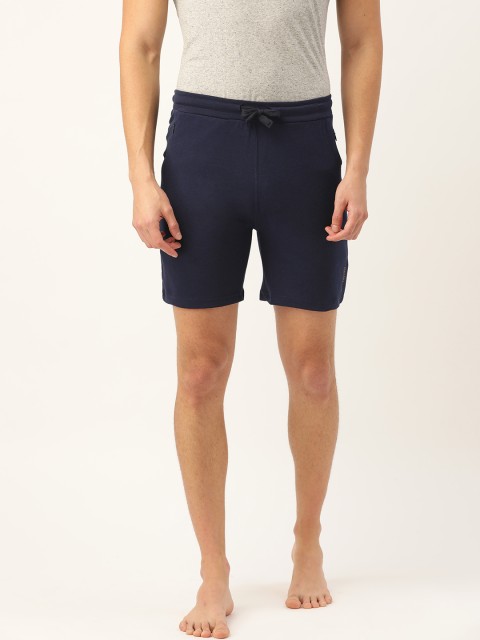 

Sweet Dreams Men Navy Blue Solid Lounge Shorts