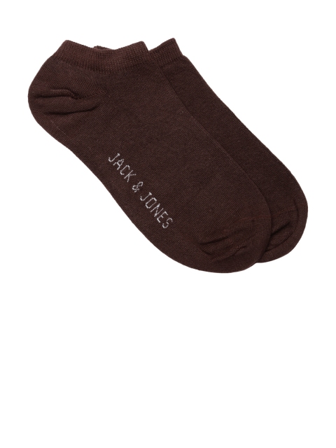 

Jack & Jones Men Maroon Ankle-Length Socks