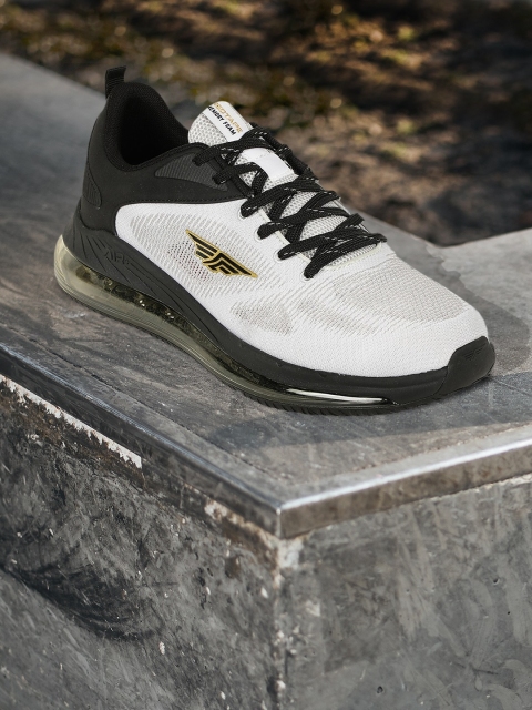 

Red Tape Men White Mesh Air + Walking Shoes