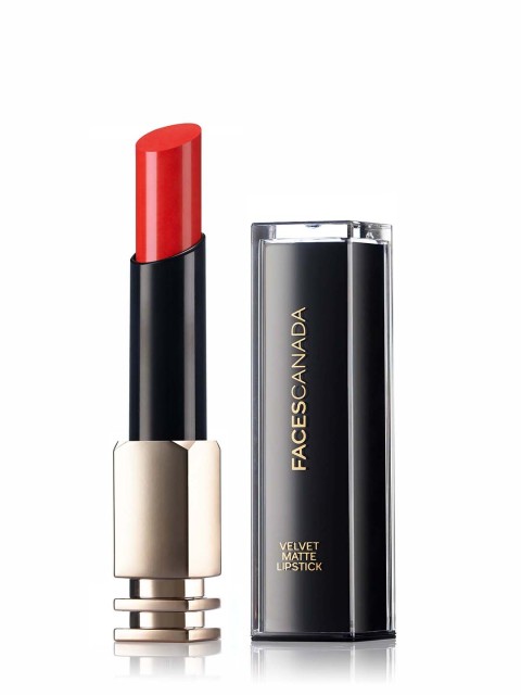 

FACES CANADA Velvet Matte Lipstick - Dramatic Coral 19 3.5 g, Red