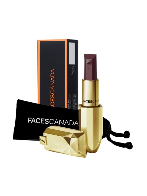 

Faces Canada Belle De Luxe Luxury Lipstick with Rose Extracts Poison Ivy 3.8g, Purple