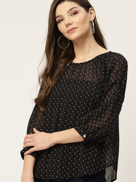 

her by invictus Black & White Regular Top