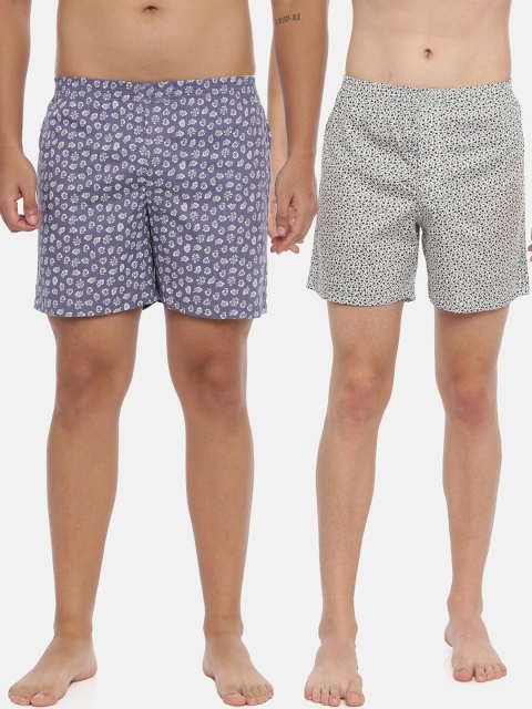

IVOC Men Pack Of 2 Boxers, White