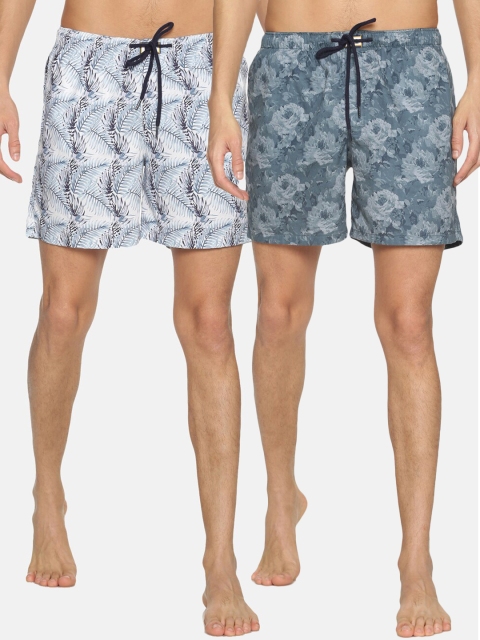 

Bene Kleed Men Pack Of 2 Pure Cotton Boxers, Grey