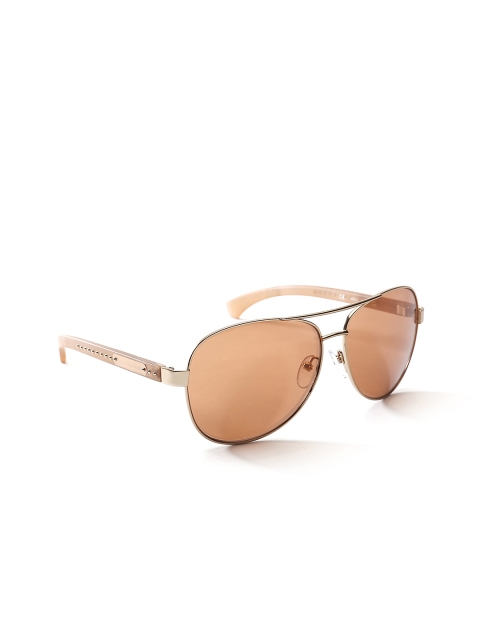 

Calvin Klein Jeans Unisex Oval Sunglasses CKJ454S 704, Rose
