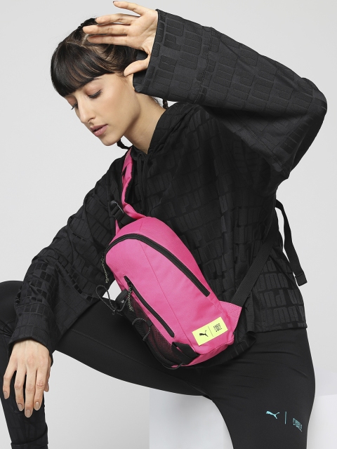 

Puma Unisex Pink Solid Backpack