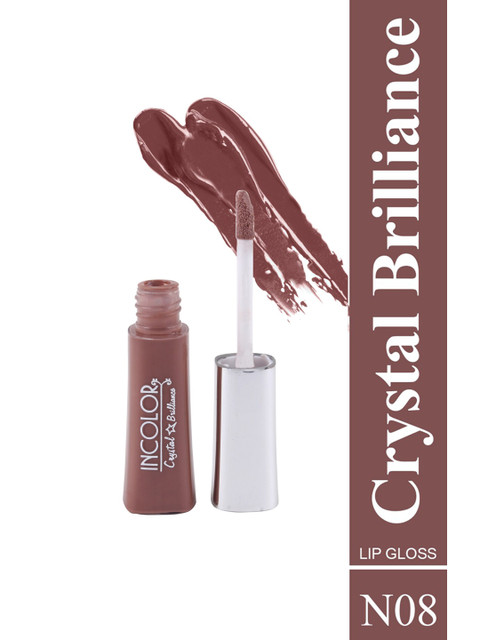 

INCOLOR Brown Crystal Brilliance Lipgloss N08
