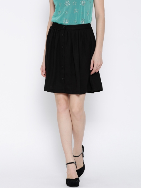 

Vero Moda Black Flared Mini Skirt