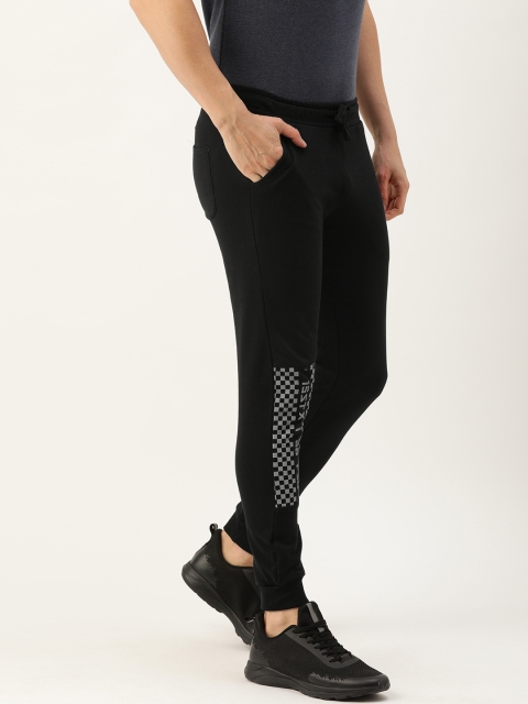 

The Indian Garage Co Men Black Solid Slim Fit Jogger