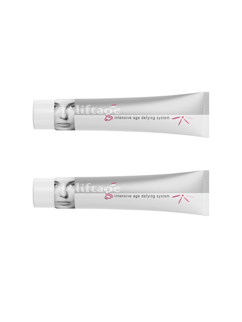 

liftage Set Of 2 Intensive Anti Ageing Creams, White