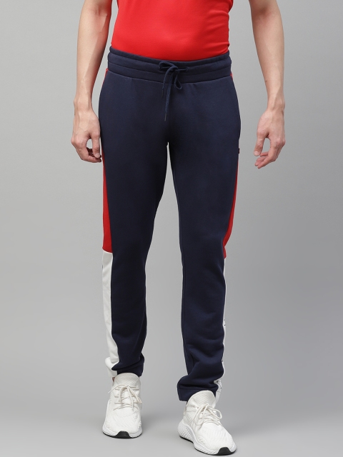 

Levis Men Navy Blue Solid Slim Fit Joggers With Side Taping