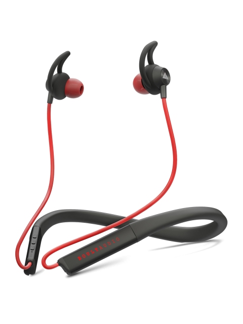 

BOULT AUDIO Unisex Red Buster ProBass Wireless Bluetooth Neckband Earphones