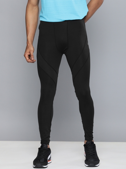 

HRX by Hrithik Roshan Men Black Solid Training Tights