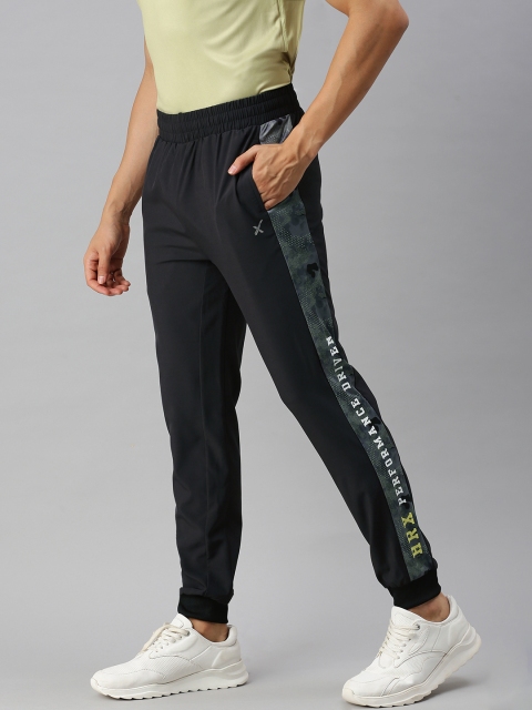 

HRX by Hrithik Roshan Men Black Solid Slim fit Training Joggers