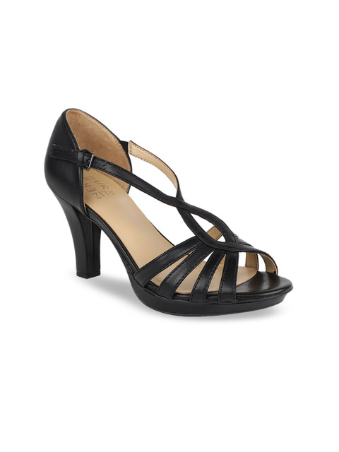 

Naturalizer Women Black Solid Sandals