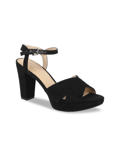 

Naturalizer Women Black Solid Sandals