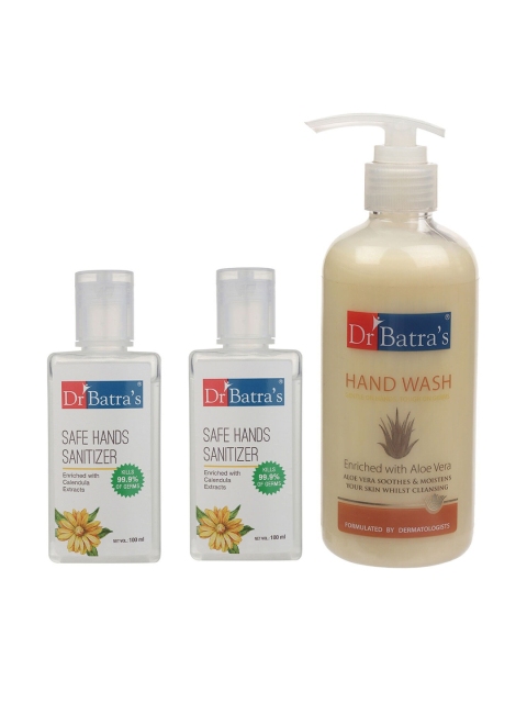 

Dr. Batras Set of Hand Sanitizers & Wash, Transparent
