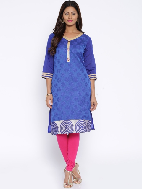 

Aaboli Blue Kurta