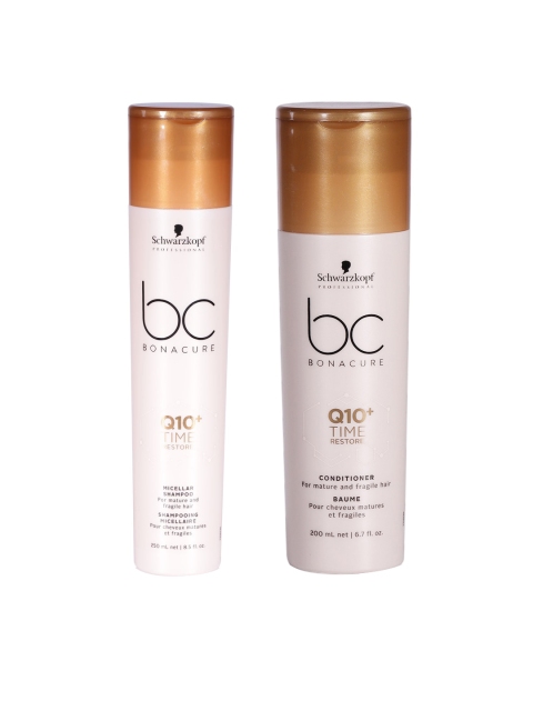 

Schwarzkopf PROFESSIONAL Bonacure Q10 Set of Shampoo & Conditioner, Beige