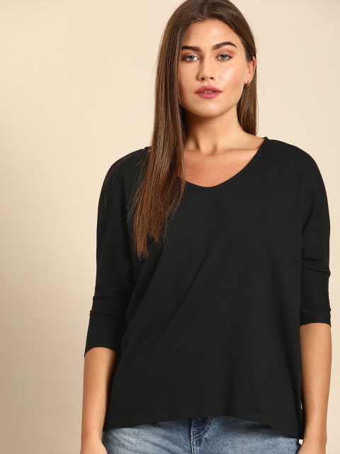 

Ether Black Regular Top