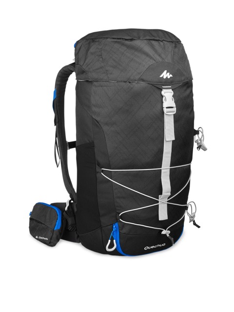 

Quechua By Decathlon Unisex Black Solid Backpack