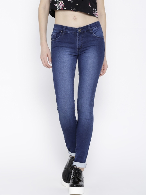 

Devis Blue Washed Slim Fit Jeans