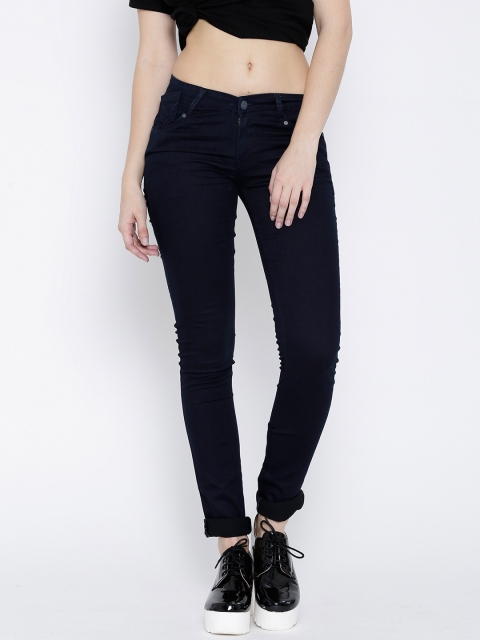 

Devis Navy Slim Fit Jeans, Navy blue