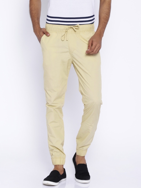 

FIFTY TWO Beige Jogger Trousers