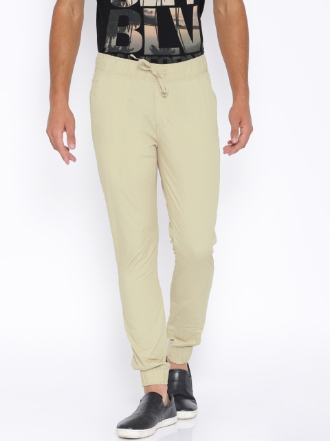 

FIFTY TWO Beige Jogger Trousers