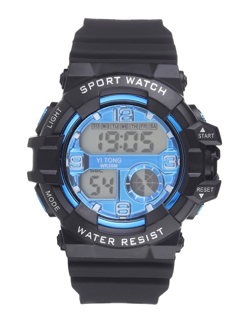 

FLUID Women Blue & Black Digital Watch FLW-Sport Digital-I-BL