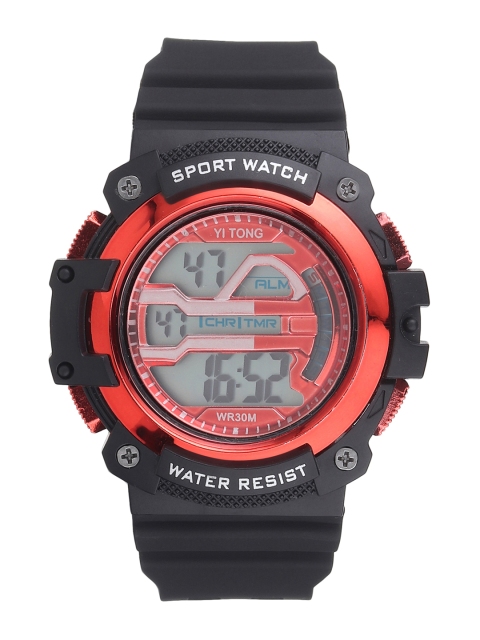 

FLUID Women Red & Black Digital Watch FLW-Sport Digital-G-RD