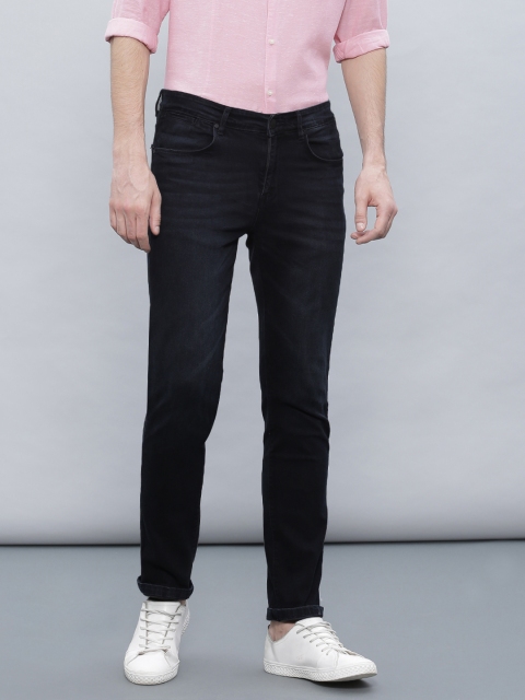 

ether Navy Skinny Stretchable Jeans, Navy blue