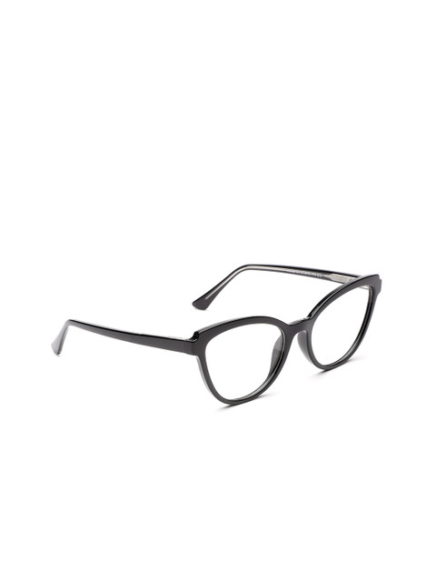 

20Dresses Women Black Solid Full Rim Cateye Frames SG0390