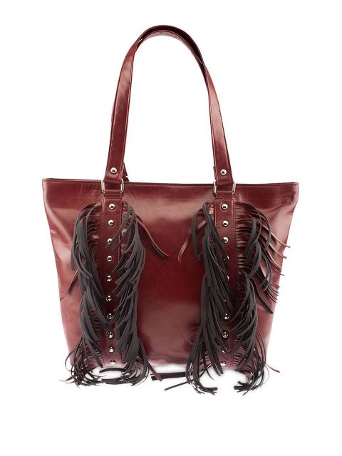 

OsaiZ Maroon Shoulder Bag