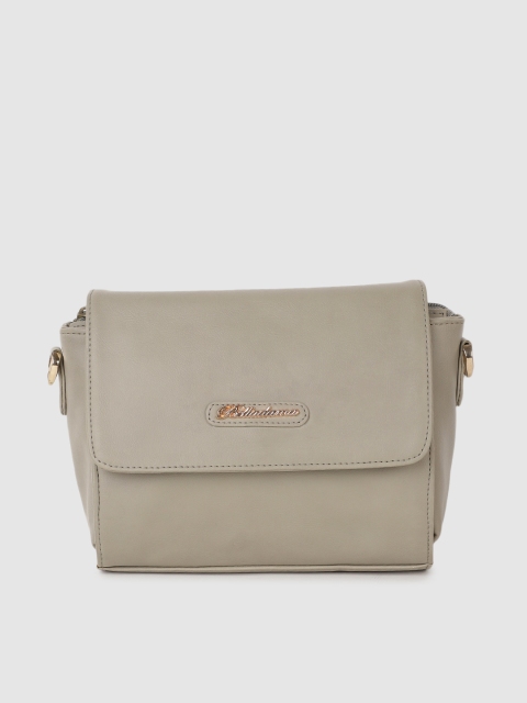 

BELLADAMA Beige Structured Sling Bag