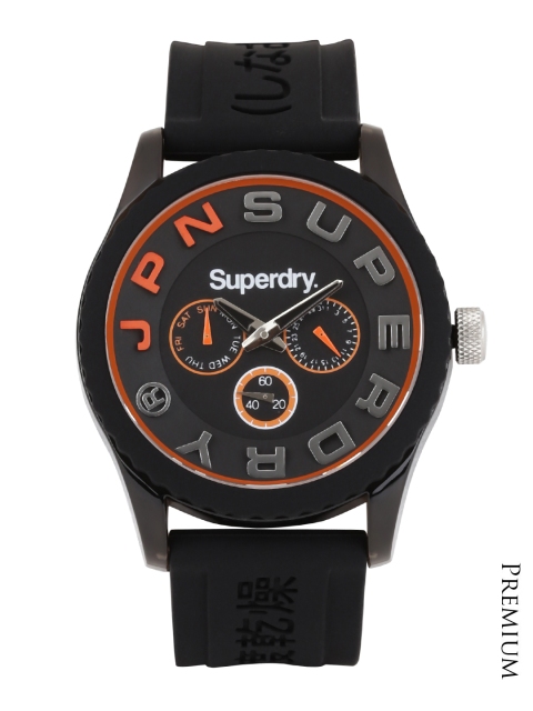 

Superdry Men Black Dial Tokyo Multifunction Watch SYG170B
