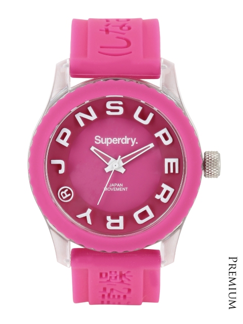 

Superdry Women Pink Dial Tokyo Watch SYL146P