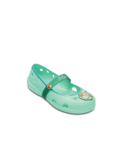 

Crocs Keeley Girls Sea Green Flat Shoes